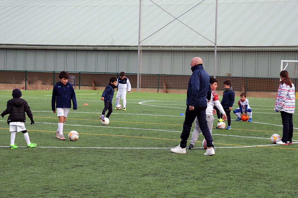 Fotos: Equipo de Burgos de la escuela de deporte inclusivo de Castilla y León