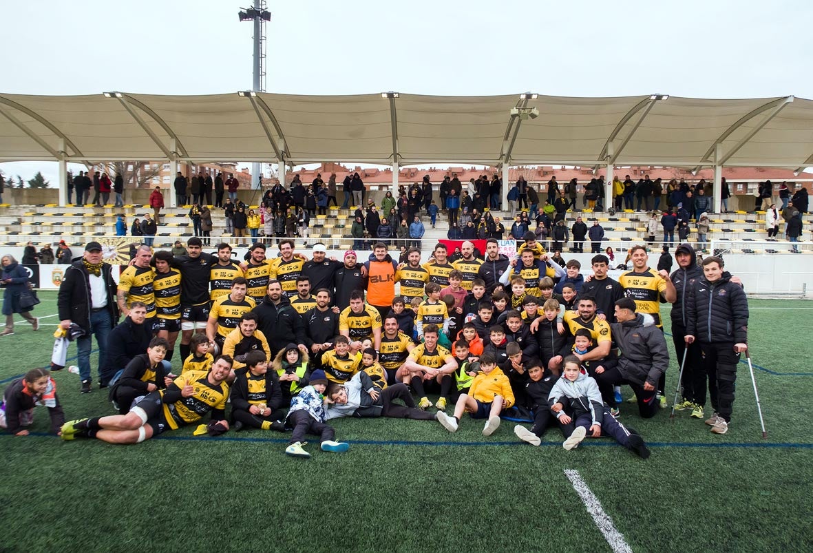 Fotos: Partido entre el Recoletas Burgos y la UE Santboiana