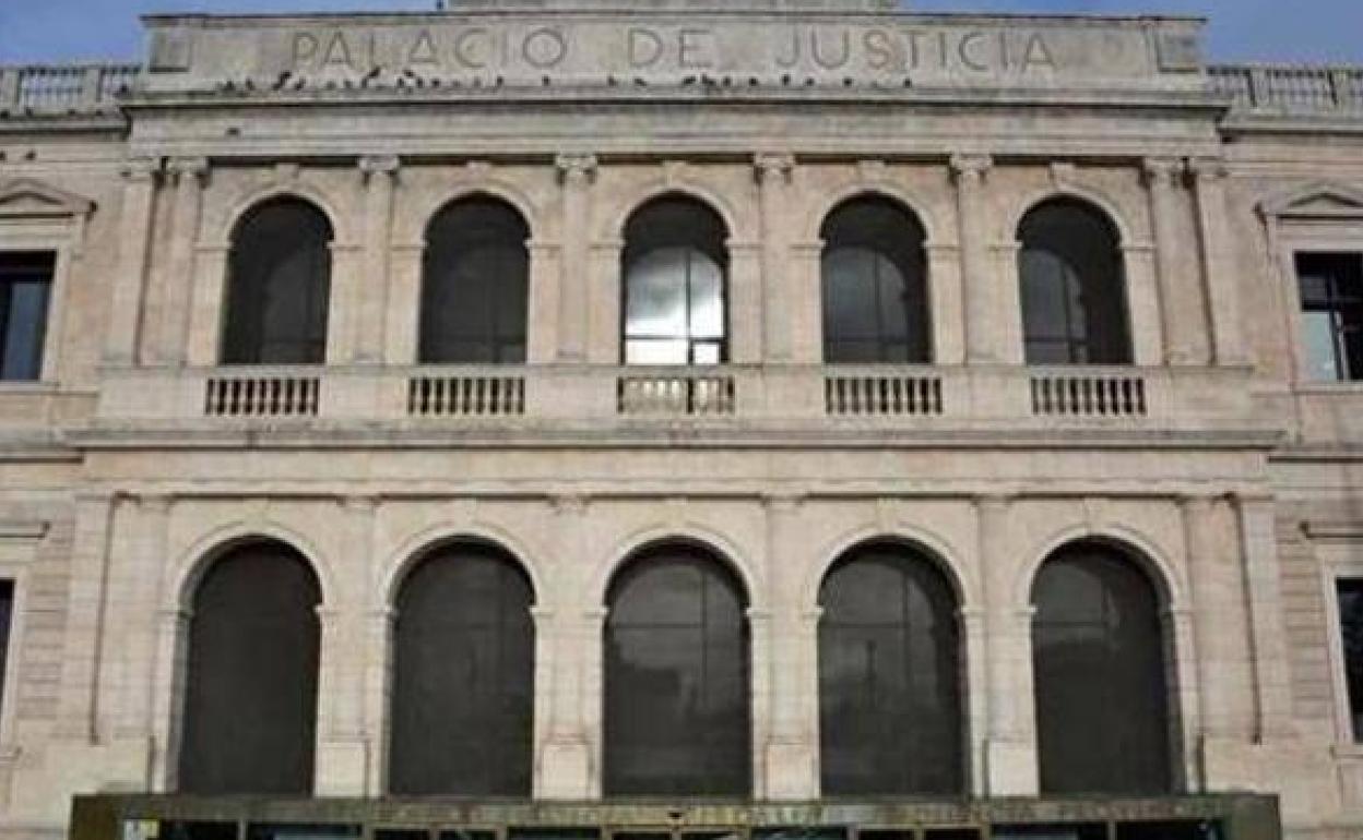 Palacio de Justicia, sede de la Audiencia Provincial de Burgos. 