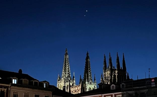 Conjunción de Júpiter y Venus, el jueves a las 20:00 horas en Burgos.