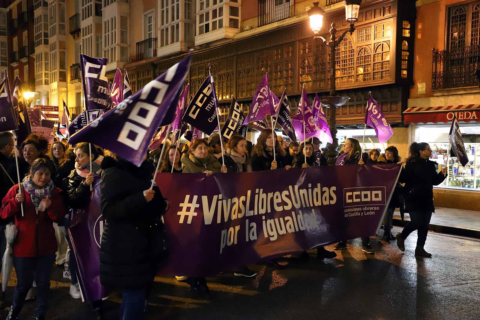 Fotos: El feminismo se echa a las calles de Burgos