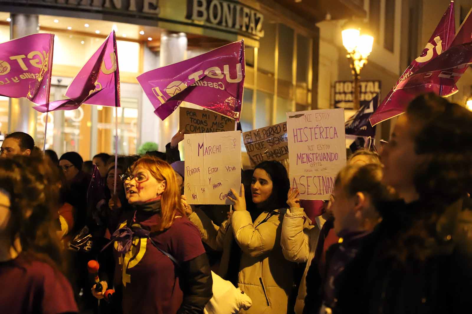 Fotos: El feminismo se echa a las calles de Burgos