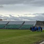 El estadio municipal de Aranda ultima los preparativos para recibir al Real Madrid