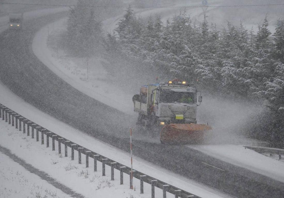 Activan la fase de alerta por nevadas en zonas de Burgos este viernes