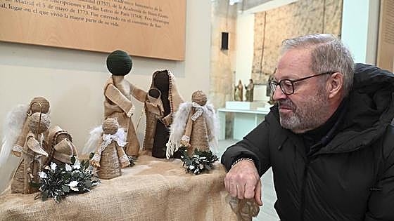 Un primer belén de barro dio paso a cientos