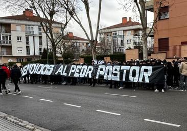 La protesta por la venta del Burgos CF llega a El Plantío