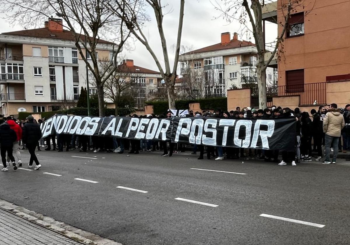 La Protesta Por La Venta Del Burgos CF Llega A El Plantío | BURGOSconecta