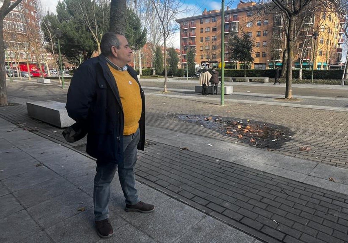 Paco Cabrerizo, diez años después en Gamonal.