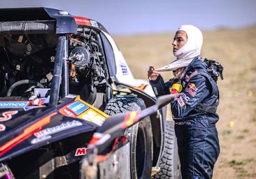 Cristina Gutiérrez finaliza segunda en la primera parte de la crono 48 horas en el Dakar