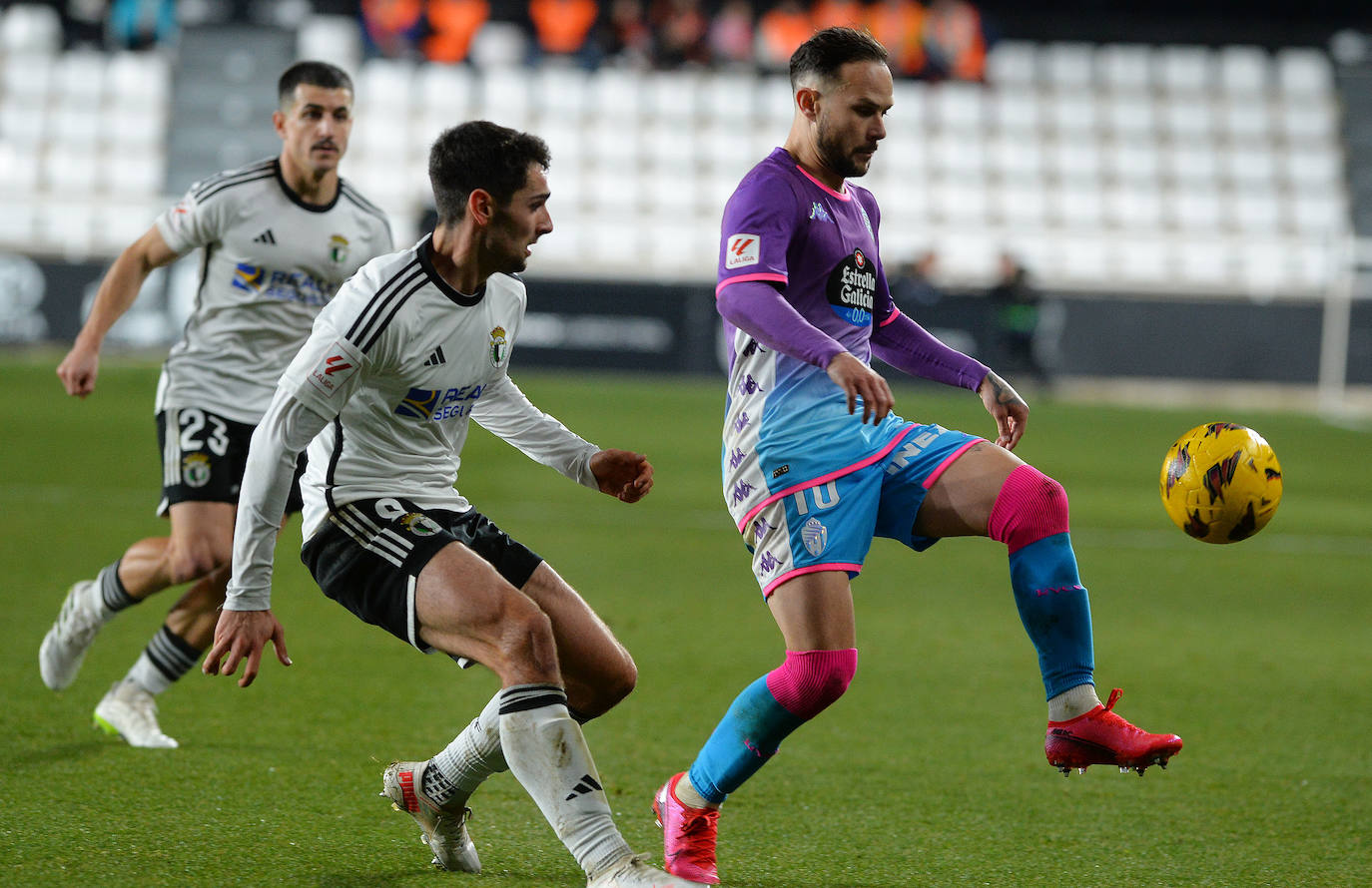 La victoria del Burgos CF en el derbi castellano, en imágenes