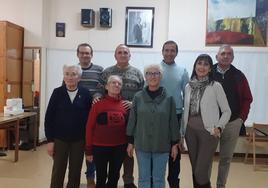 Junta Directiva la Asociación de Vecinos del barrio de Santa Catalina de Aranda de Duero.