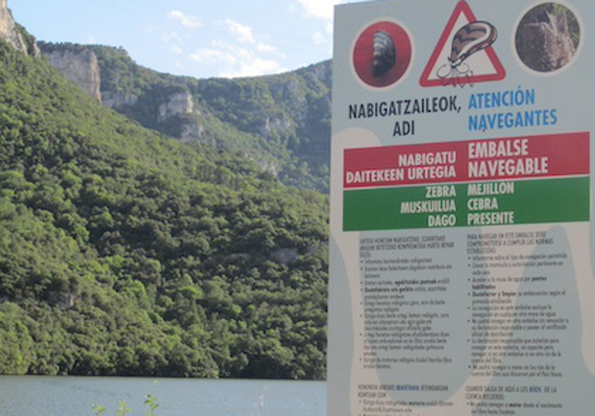 Embalse de Sobrón.