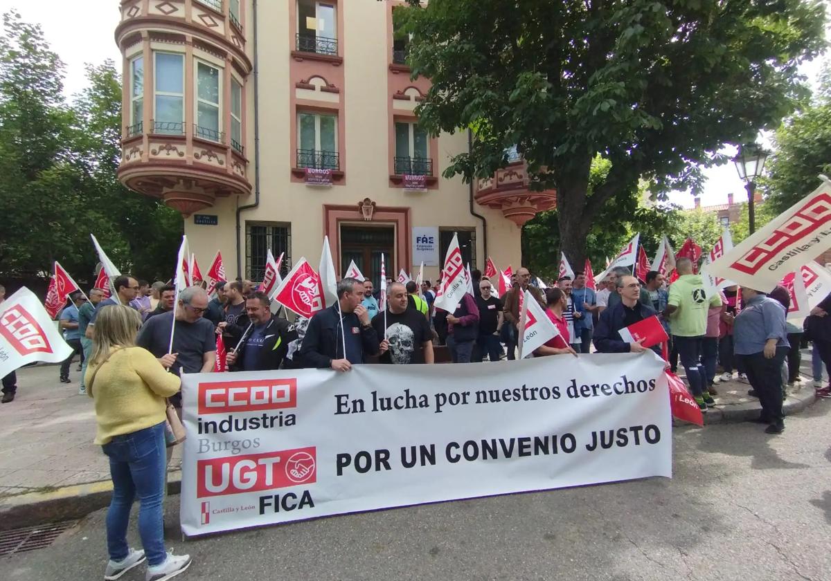 Los sindicatos salieron a la calle en varias ocasiones a lo largo del pasado ejercicio.