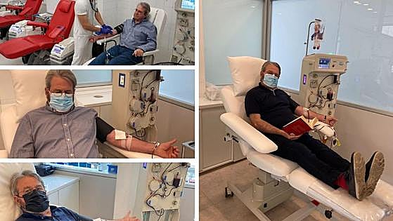 Un burgalés, campeón de Europa en donación de sangre