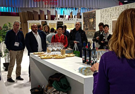 Presentación de los vinos de Ribera del Duero en Fitur.