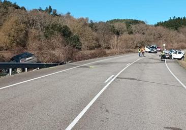 Un muerto y dos heridos en un accidente en Valle de Mena