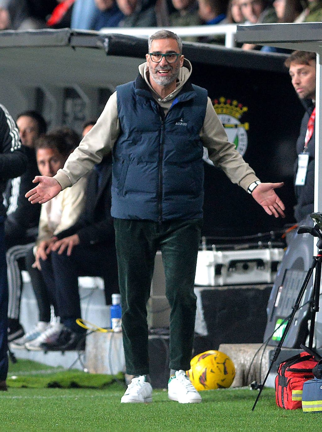 El partido Burgos CF-Albacete, en imágenes