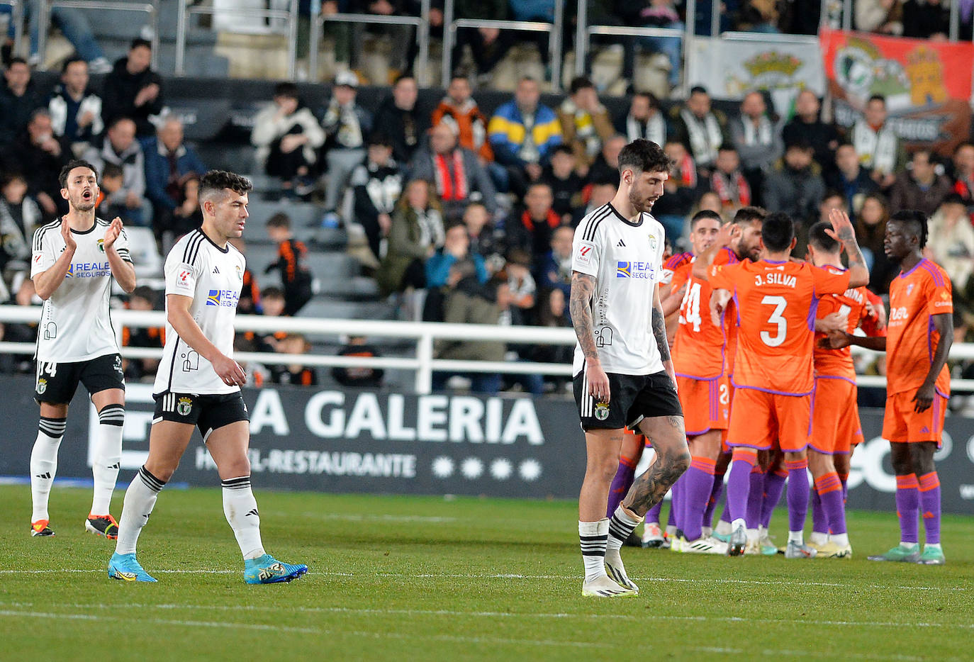El partido Burgos CF-Albacete, en imágenes