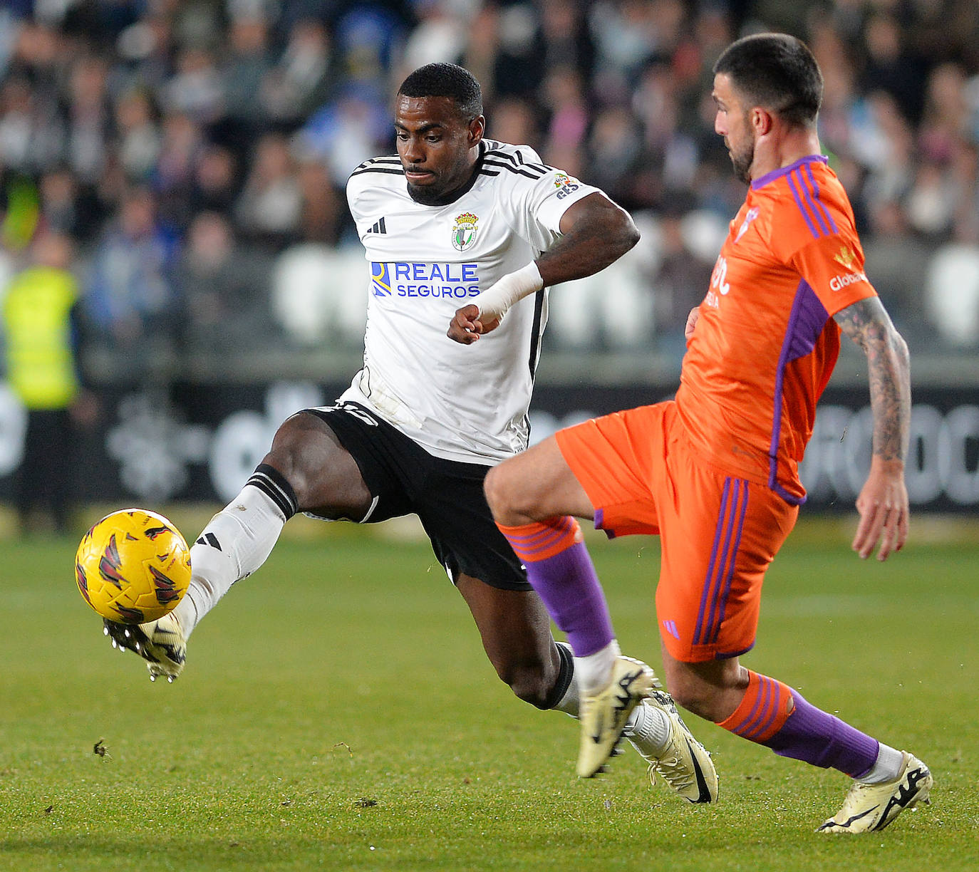 El partido Burgos CF-Albacete, en imágenes