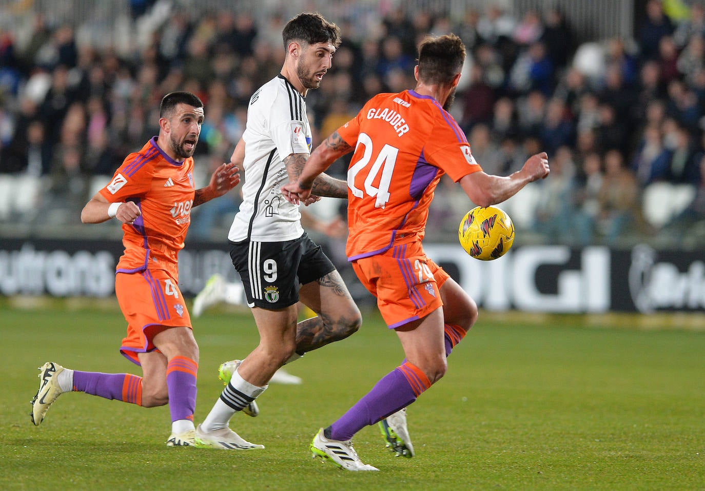 El partido Burgos CF-Albacete, en imágenes