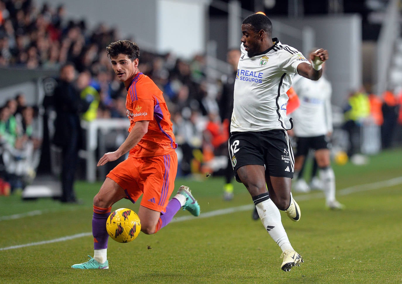 El partido Burgos CF-Albacete, en imágenes