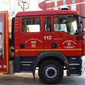 Susto de madrugada en el incendio de una vivienda en Briviesca