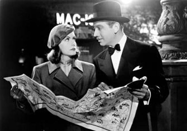 Secuencia de la película 'Ninotchka'.