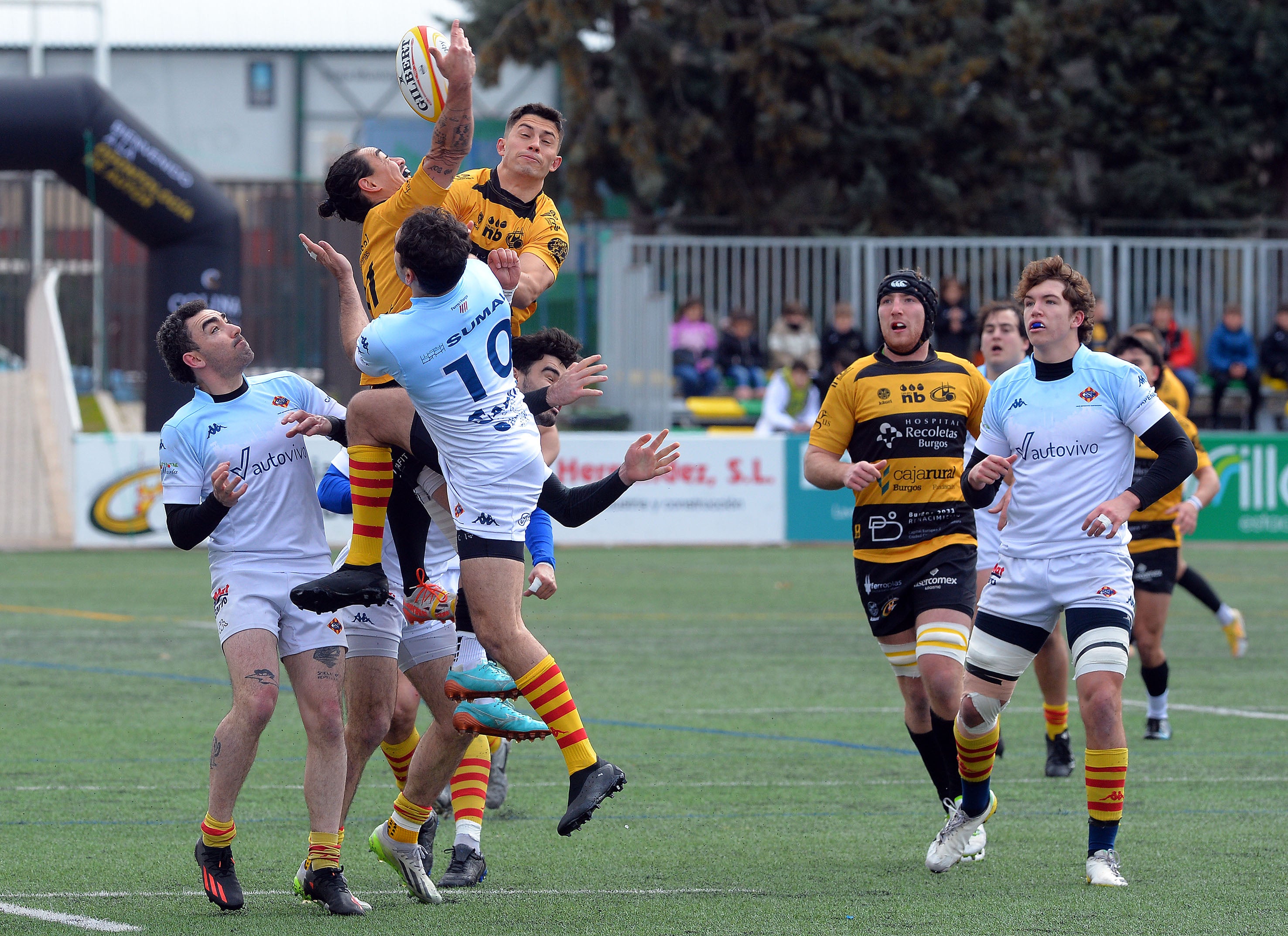 Así ha sido la clasificación del Recoletas Burgos para la final de Copa de Rugby