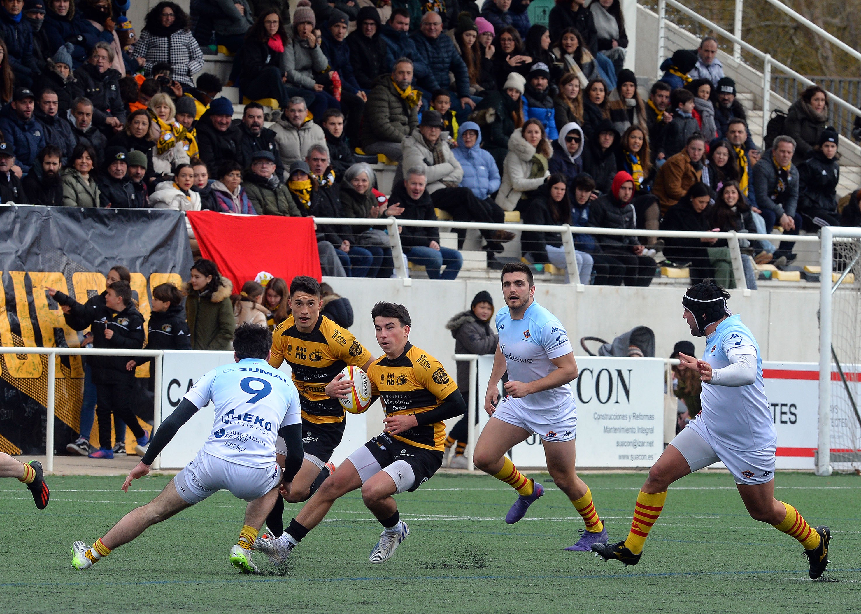 Así ha sido la clasificación del Recoletas Burgos para la final de Copa de Rugby