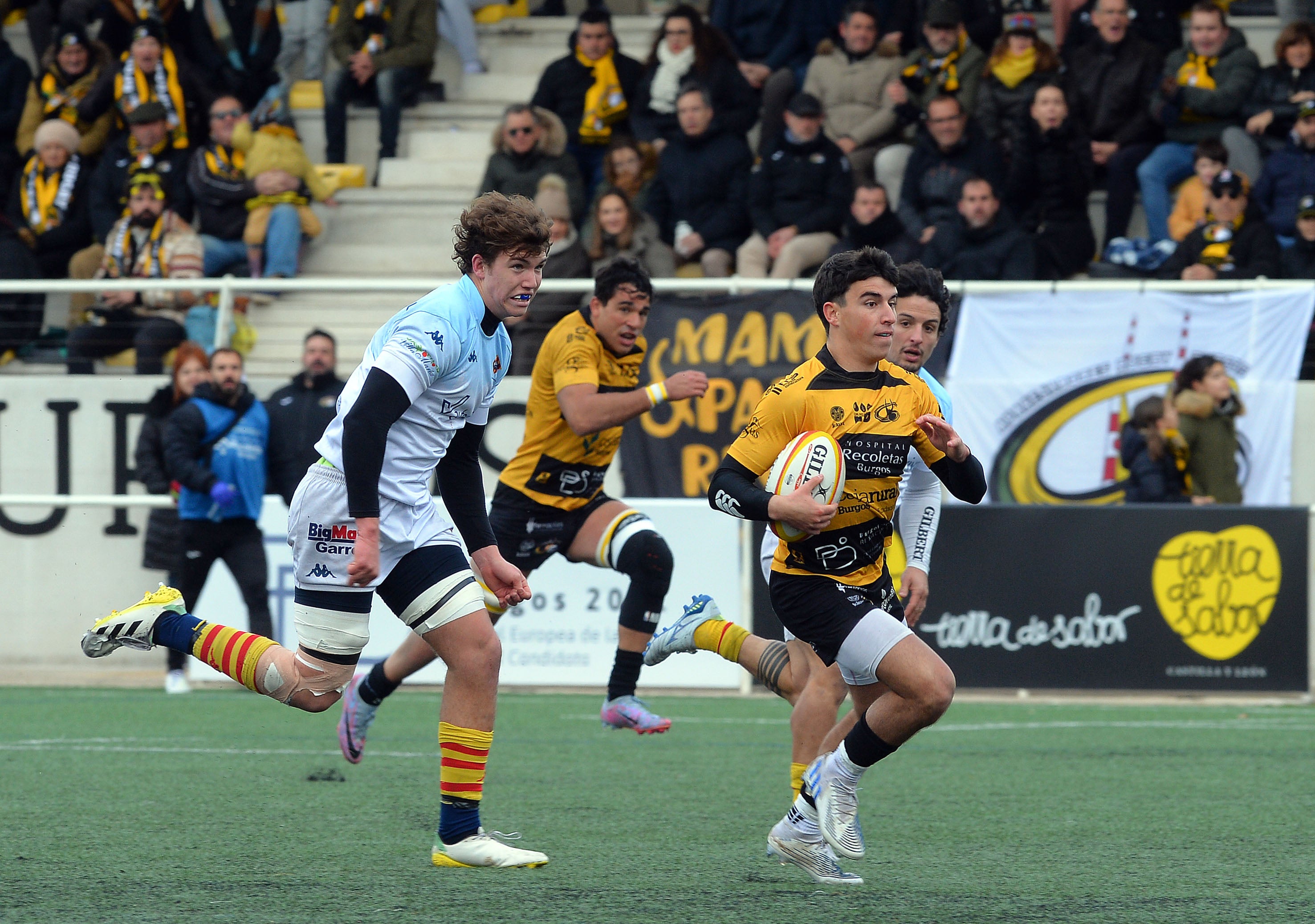 Así ha sido la clasificación del Recoletas Burgos para la final de Copa de Rugby