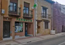 Farmacia de Fuentespina, pueblo burgalés.