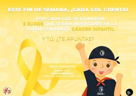 La Fundación Burgos CF se une a la lucha contra el cáncer infantil