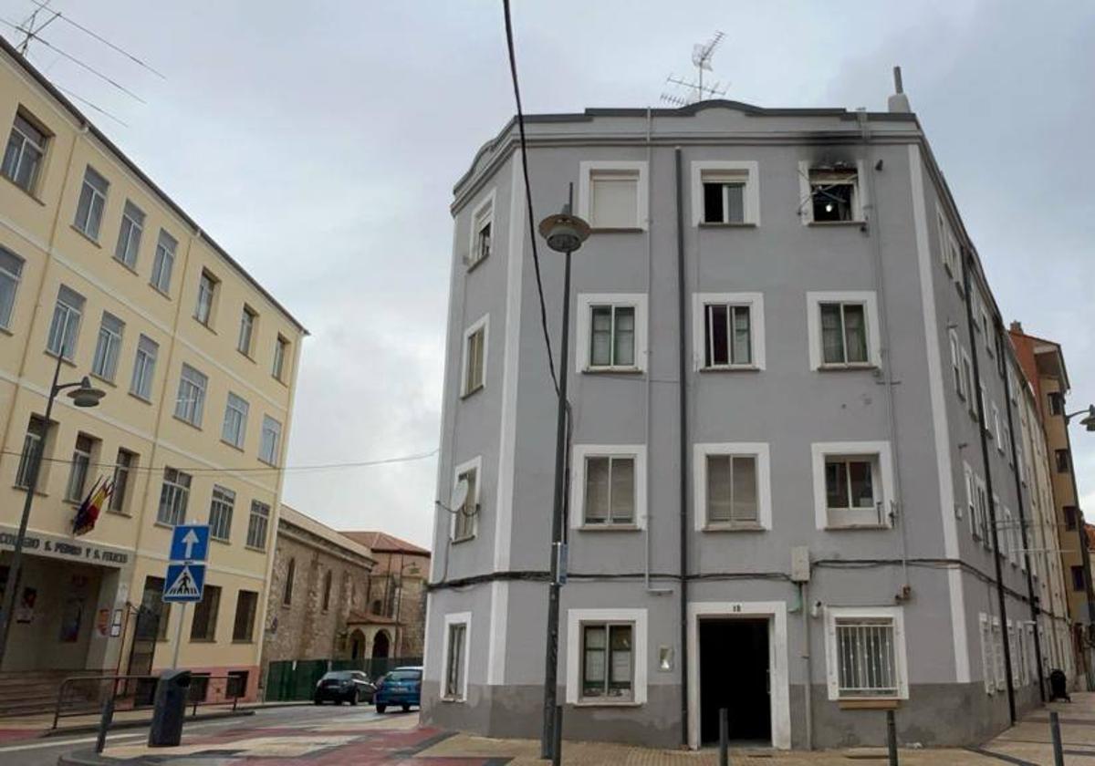 Muere el hombre herido grave en el incendio de una vivienda en Burgos