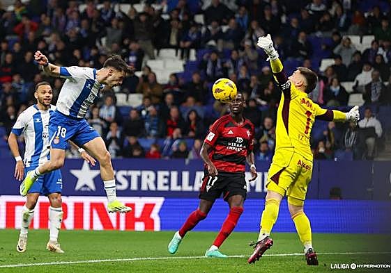 El Mirandés fue incapaz de frenar la calidad del Espanyol.