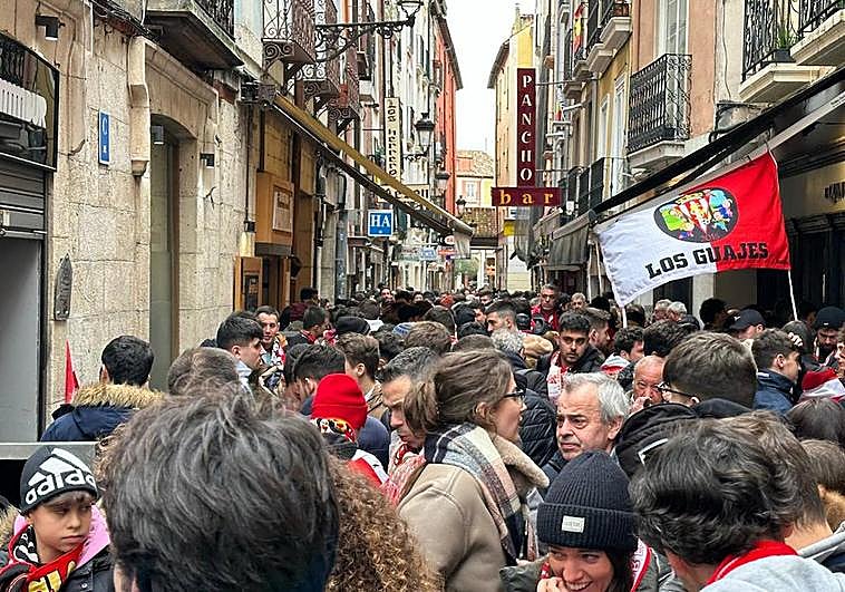 Ambientazo en el centro de Burgos.