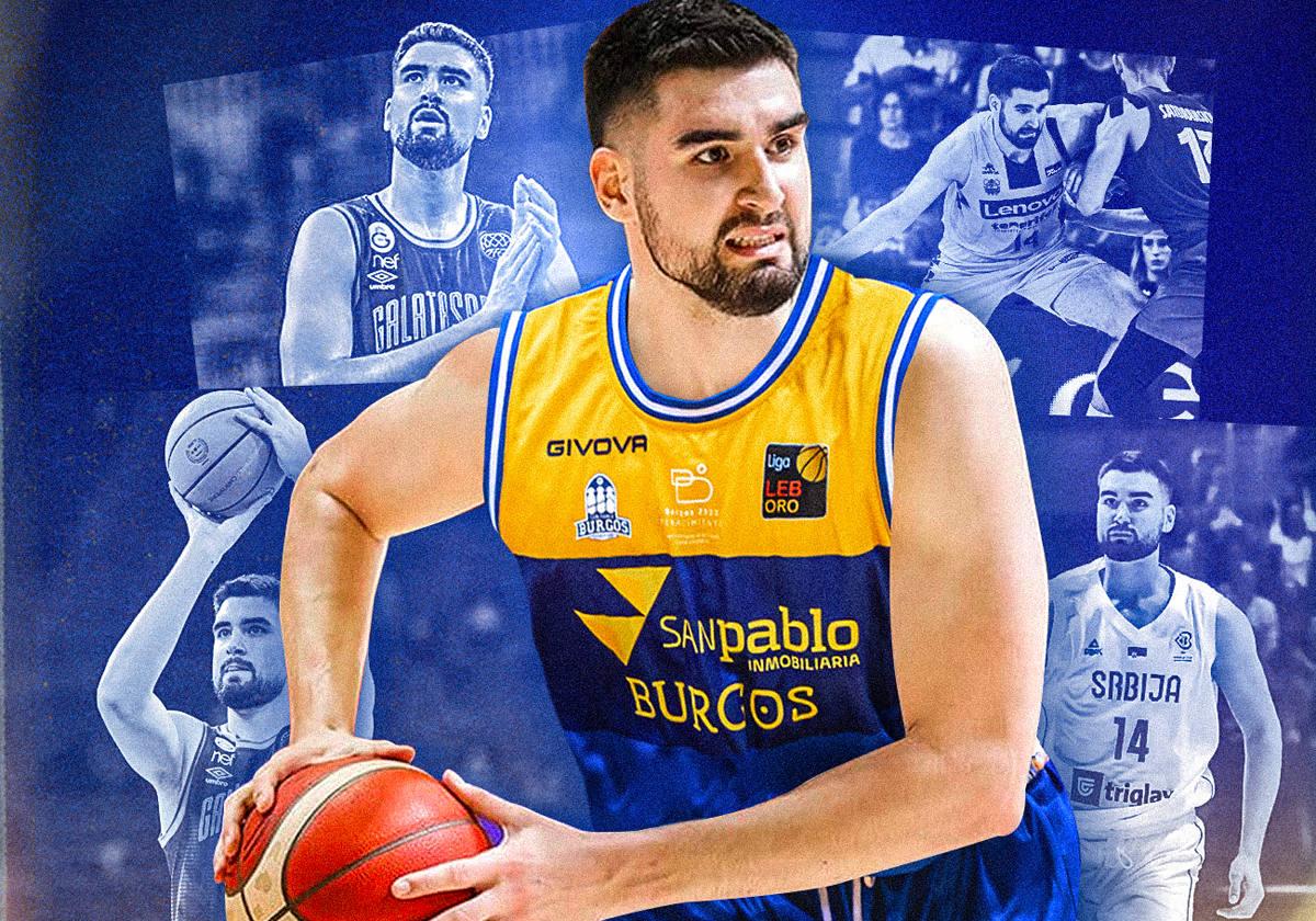 Dusan Ristic, nuevo jugador del San Pablo Burgos.