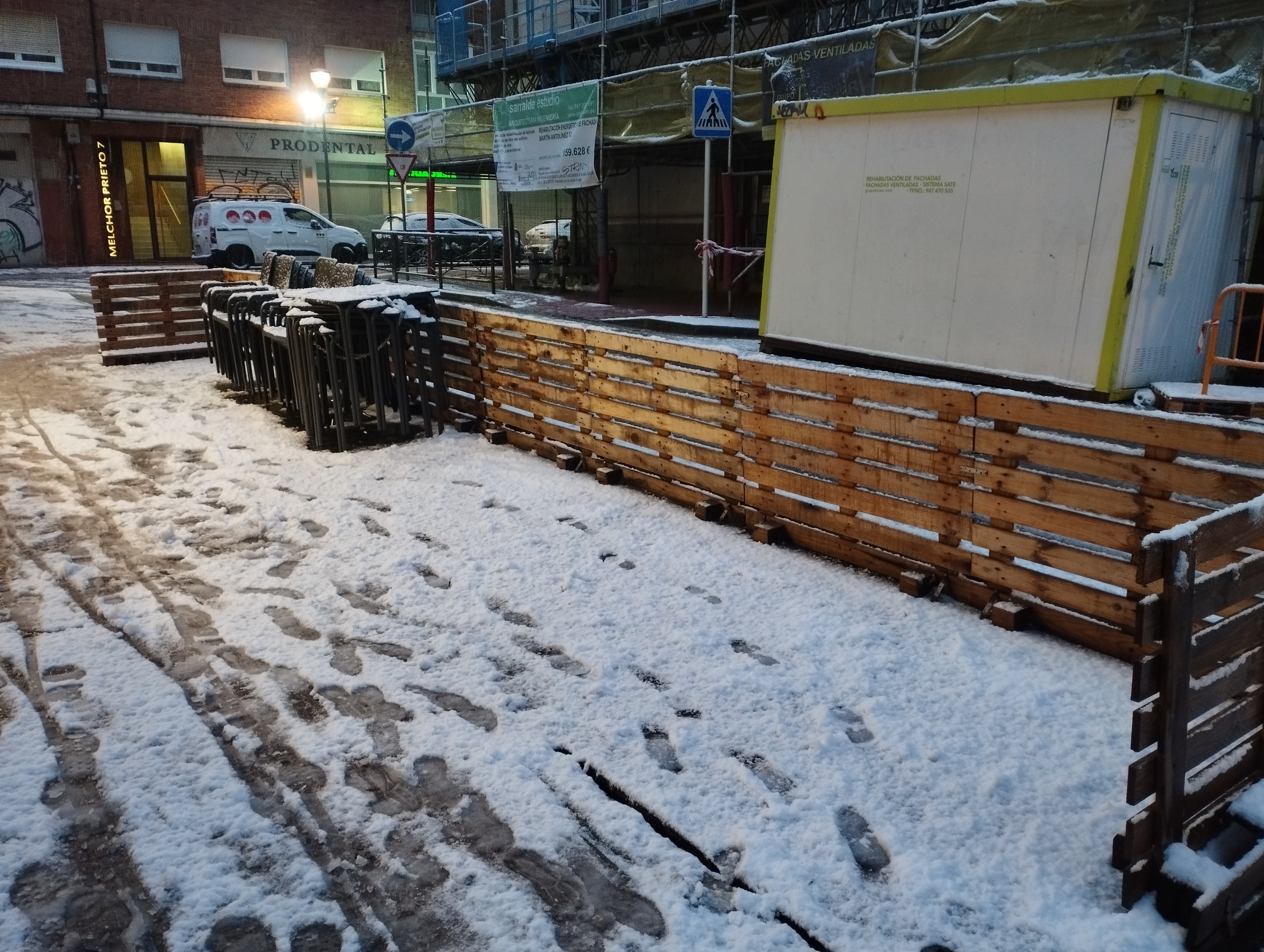 La nieve en Burgos, en imágenes