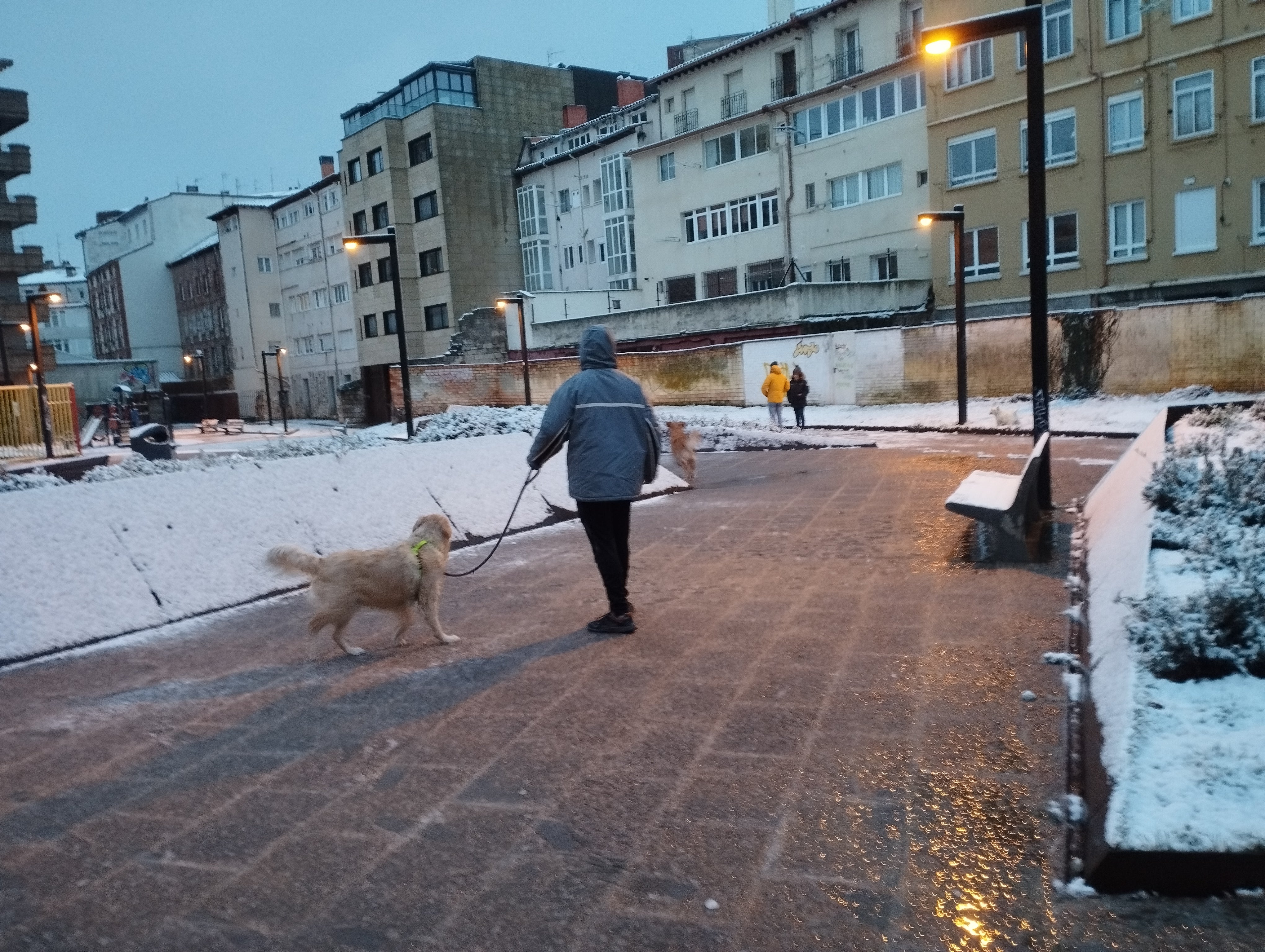 La nieve en Burgos, en imágenes