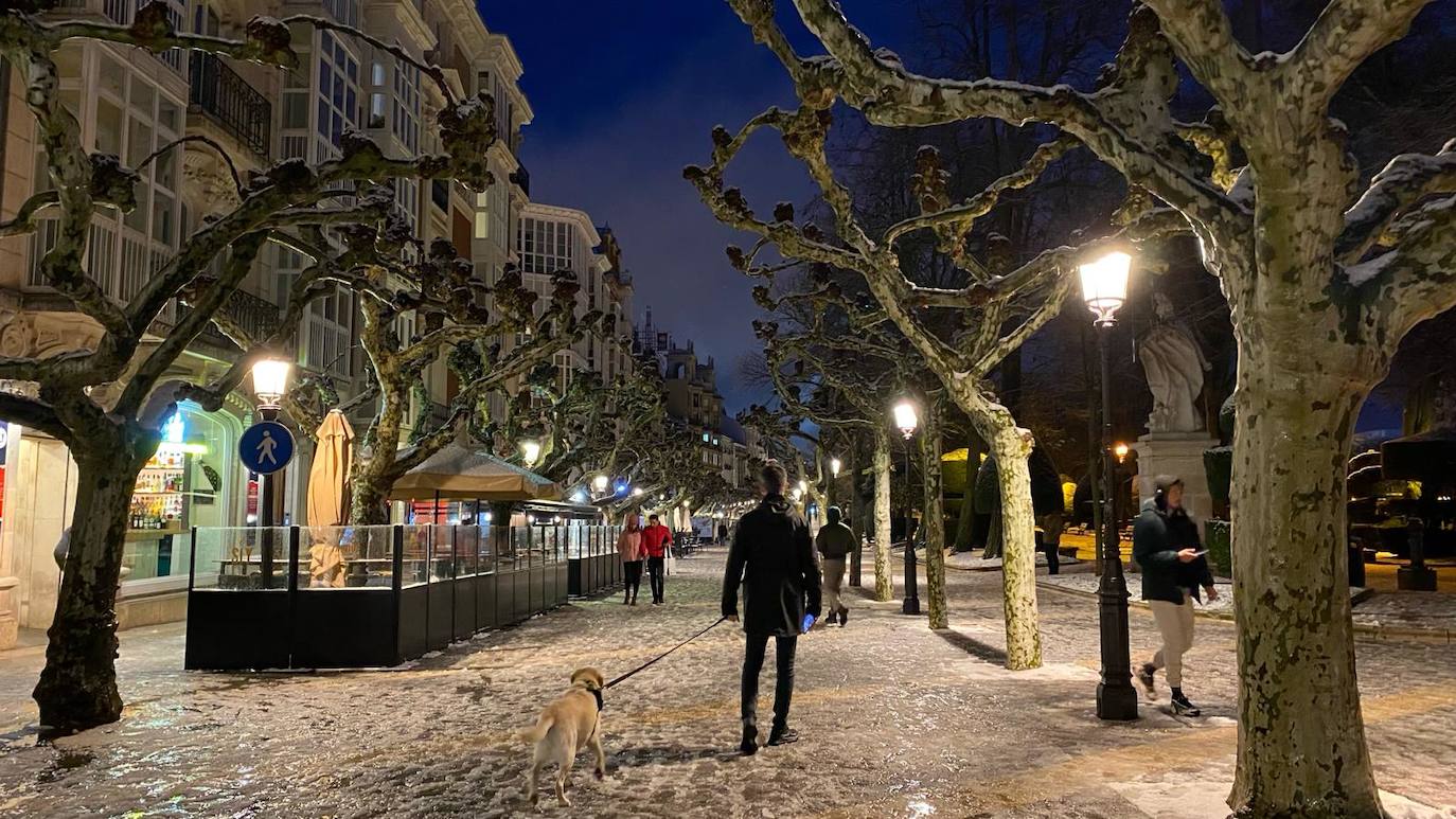 La nieve en Burgos, en imágenes