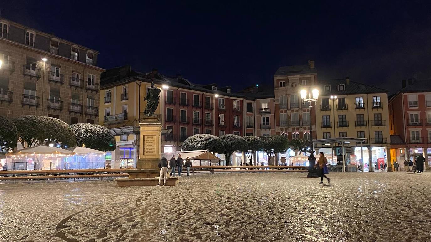 La nieve en Burgos, en imágenes