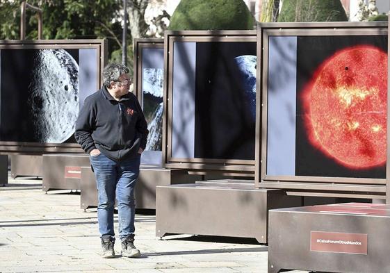 Exposición 'Otros mundos. Viaje por el sistema solar'.