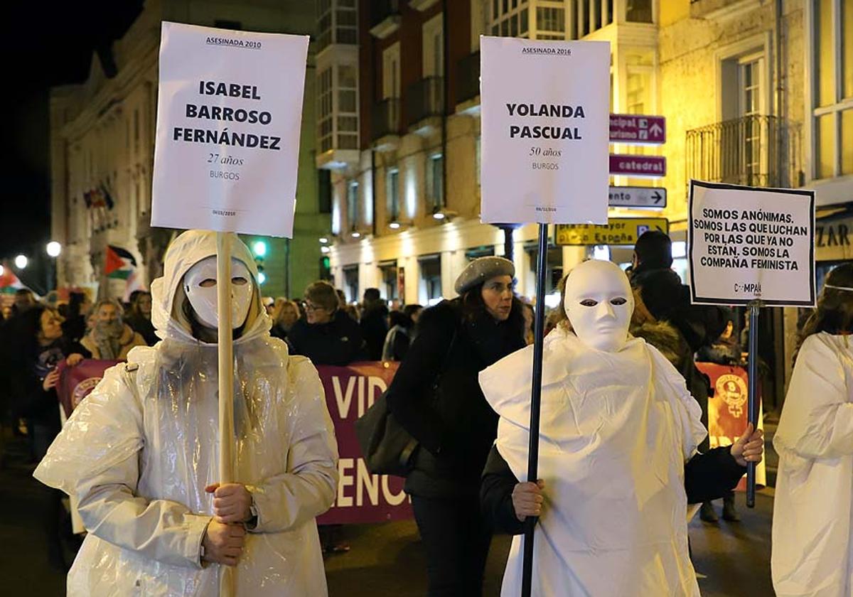 Burgos grita por la paz, por las mujeres y por el abolicionismo