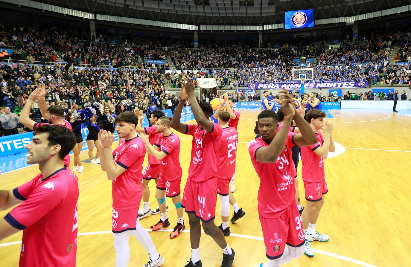 El derbi burgalés de baloncesto, en imágenes