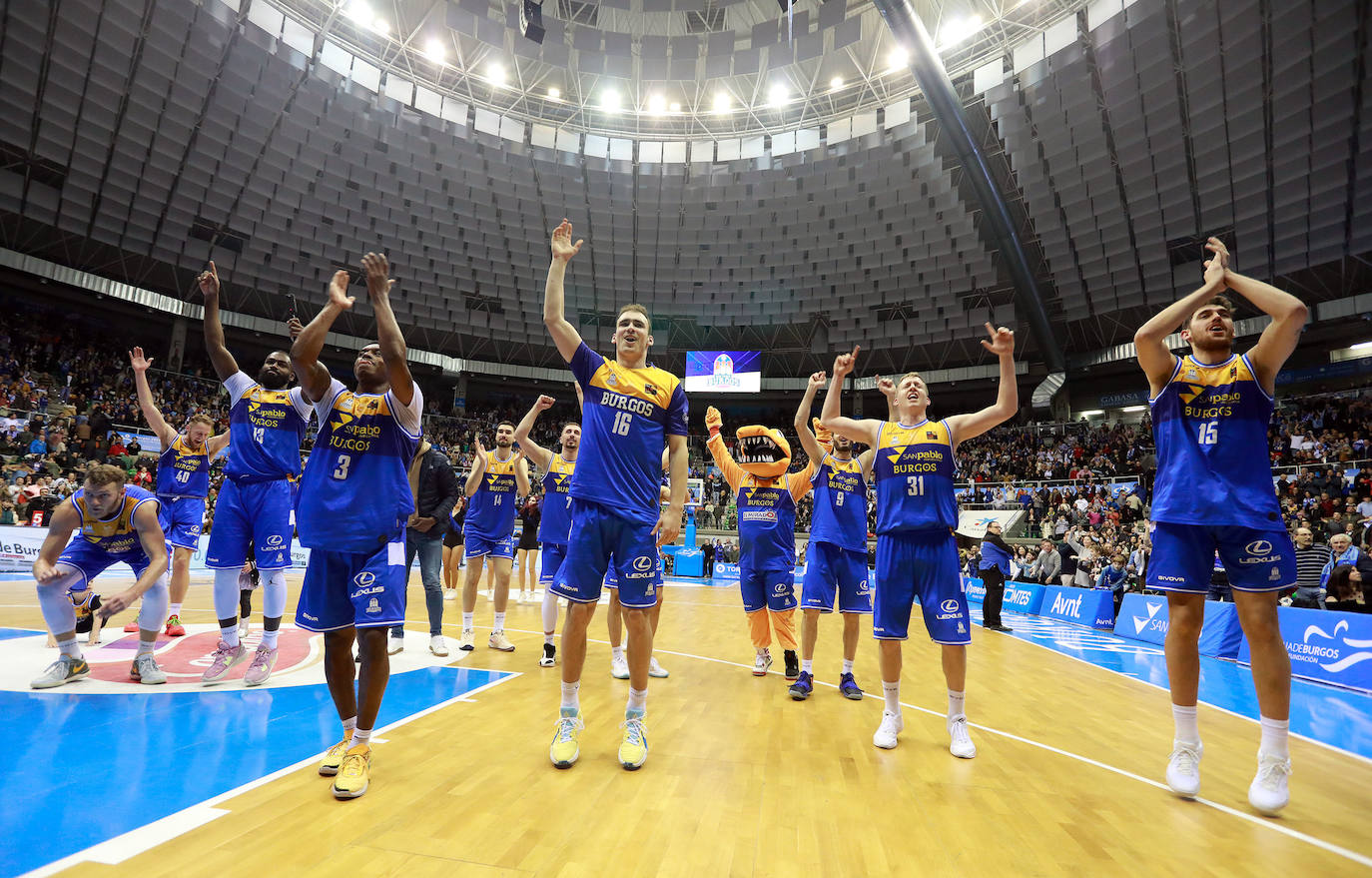 El derbi burgalés de baloncesto, en imágenes