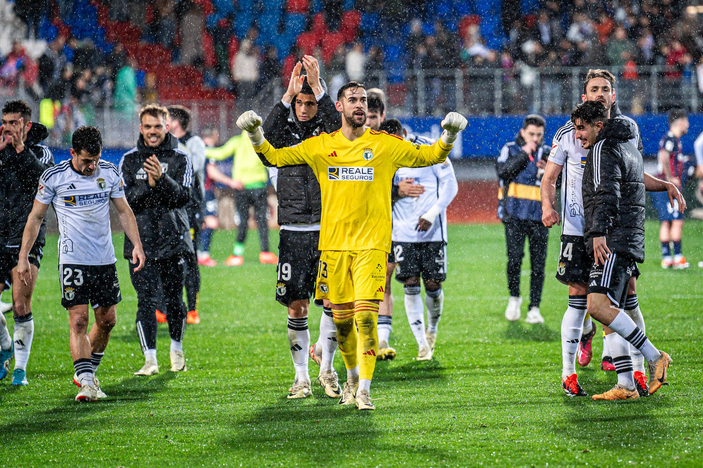 El partido SD Eibar - Burgos CF, en imágenes