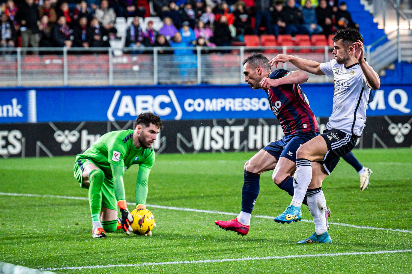 El partido SD Eibar - Burgos CF, en imágenes