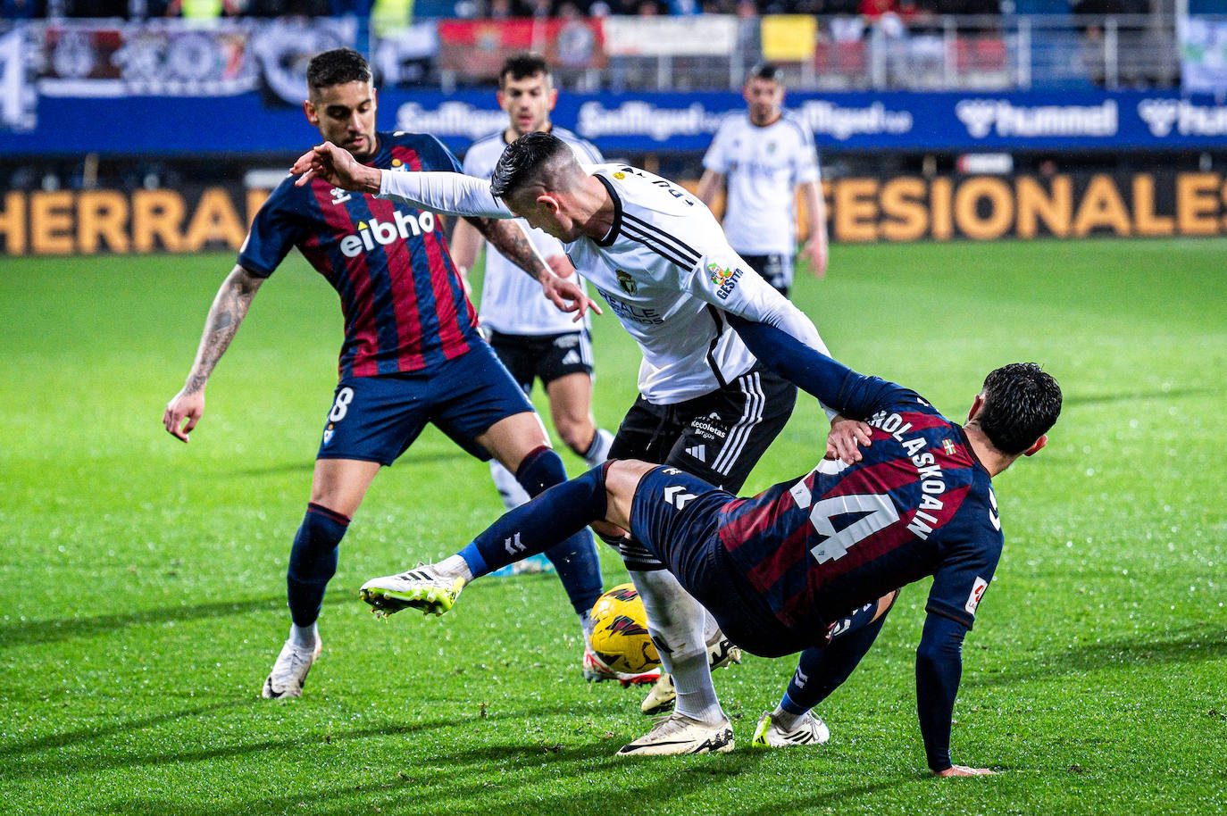 El partido SD Eibar - Burgos CF, en imágenes