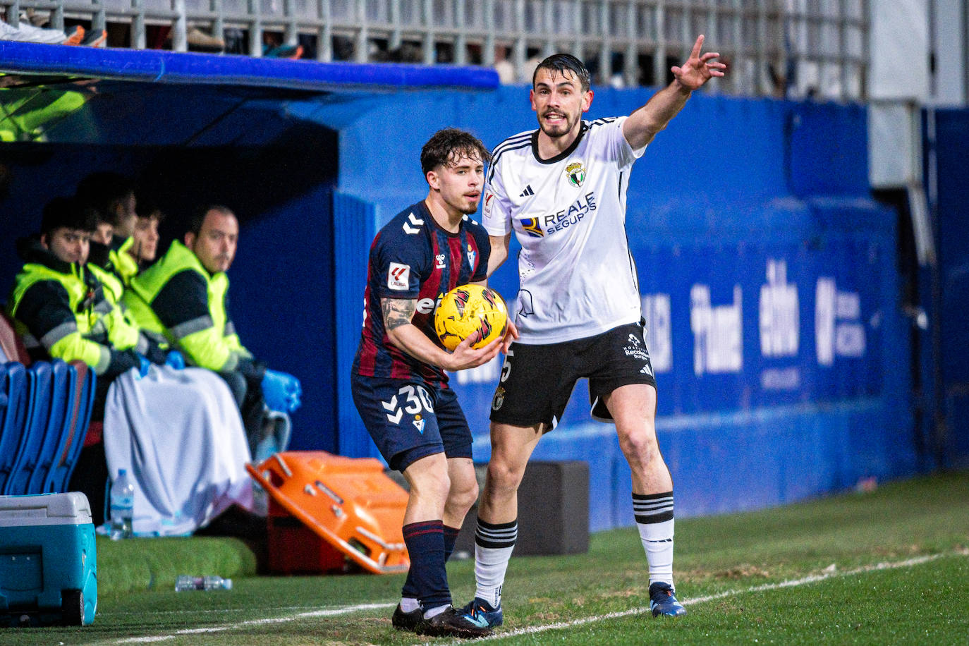 El partido SD Eibar - Burgos CF, en imágenes