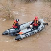 Búsquedas por tierra y agua para hallar a los dos desaparecidos en Burgos