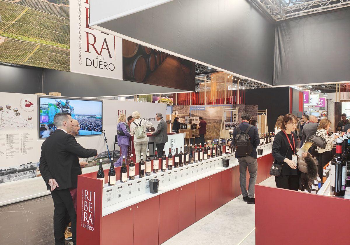 Stand de Ribera del Duero en Prowein.